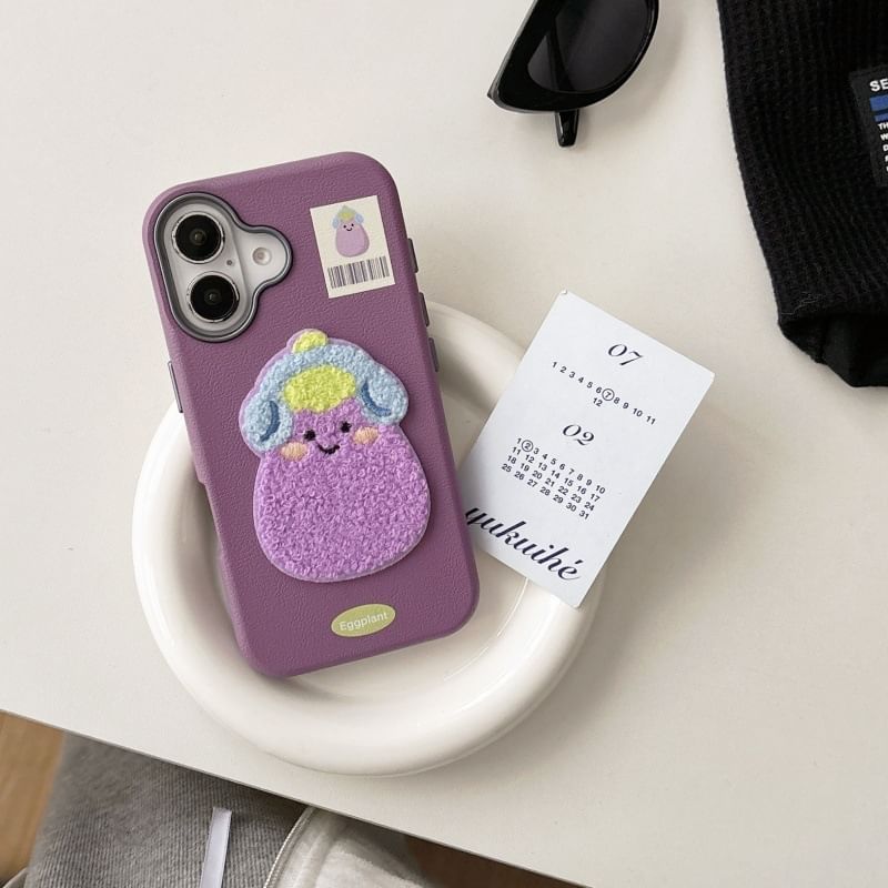 Vegetable Embroidered Case Phone