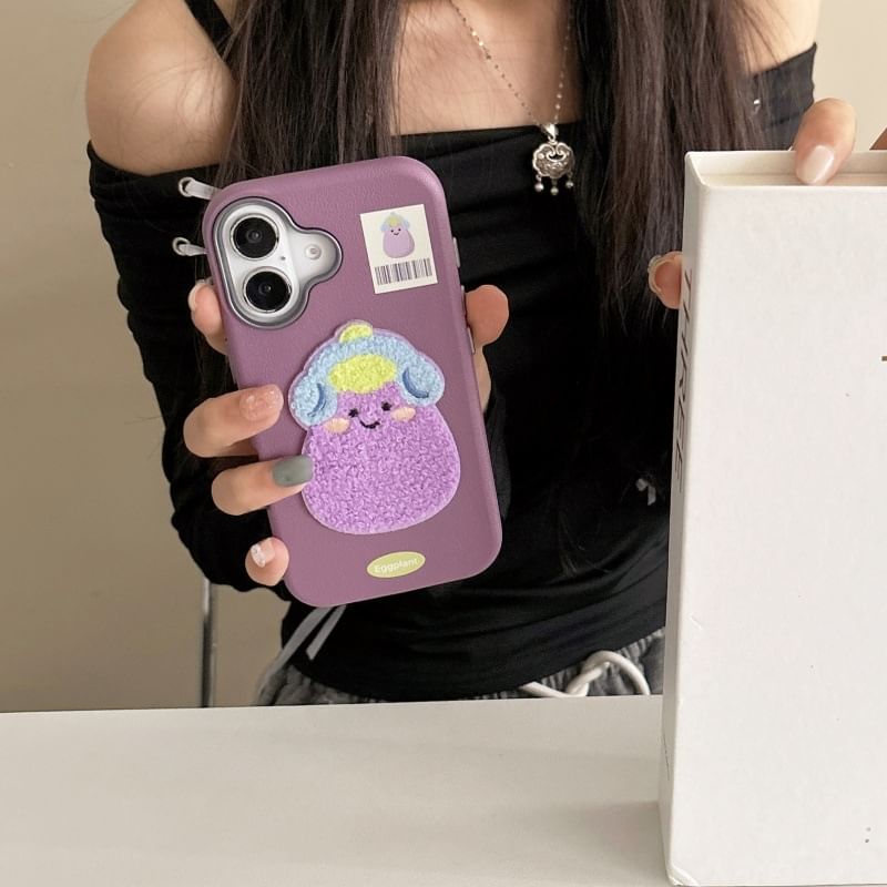 Vegetable Embroidered Case Phone