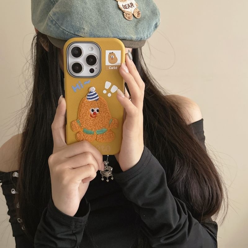 Phone Potato Case Embroidered