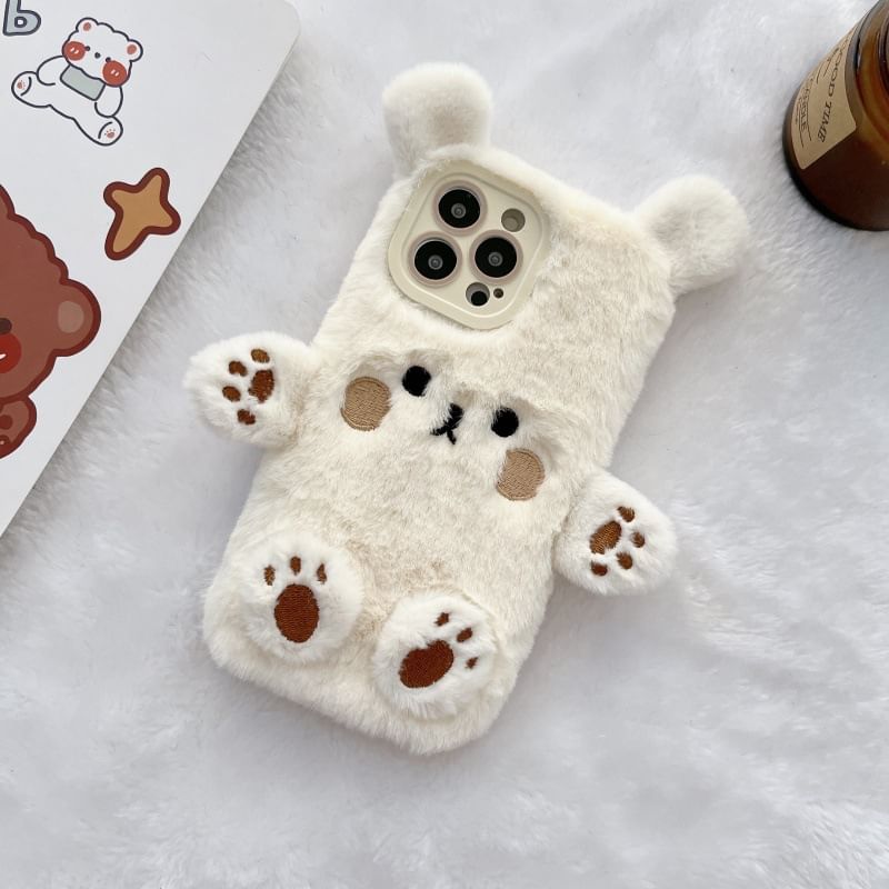 Case Chenille Phone Bear