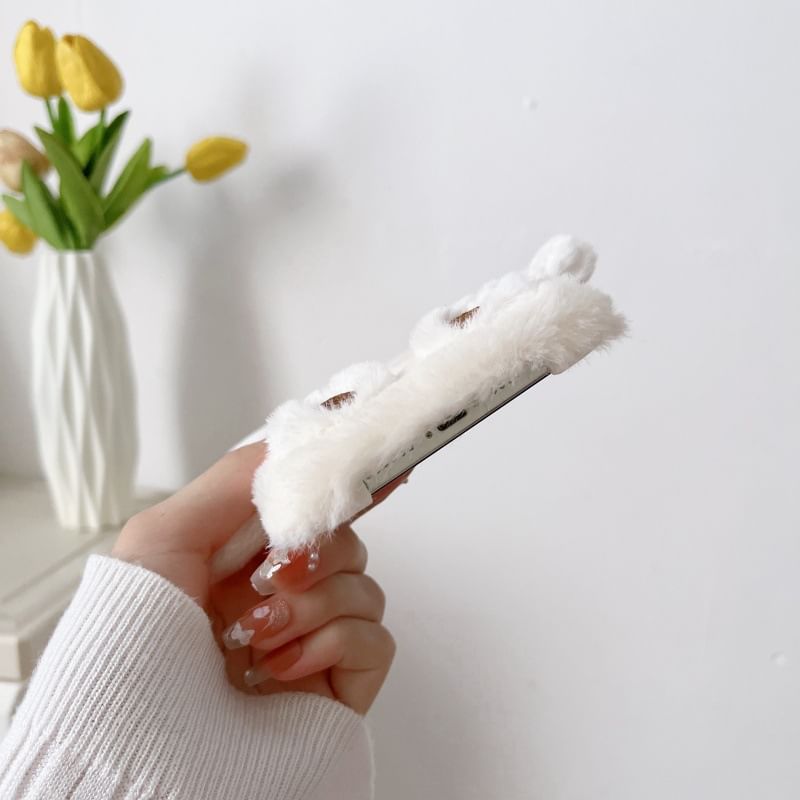 Case Chenille Phone Bear