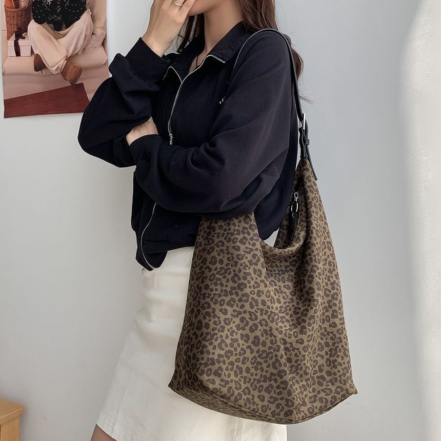 Tote Bag Print Leopard