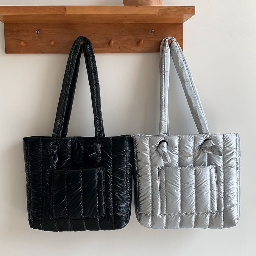 Tote Plain Quilted Bag
