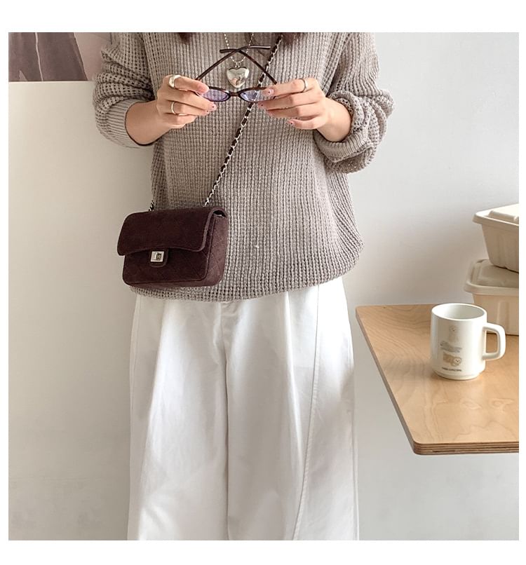 Flap Chain Bag Crossbody Quilted Strap