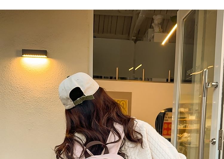 Lettering Charm / Backpack Nylon Set Bag Applique