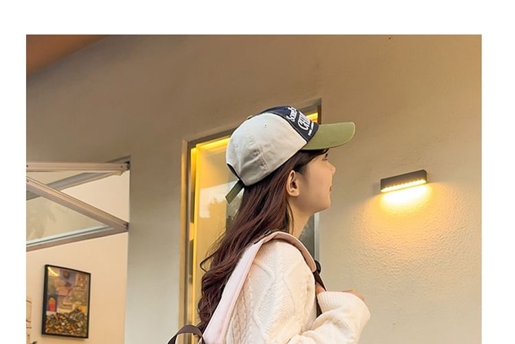 Lettering Charm / Backpack Nylon Set Bag Applique