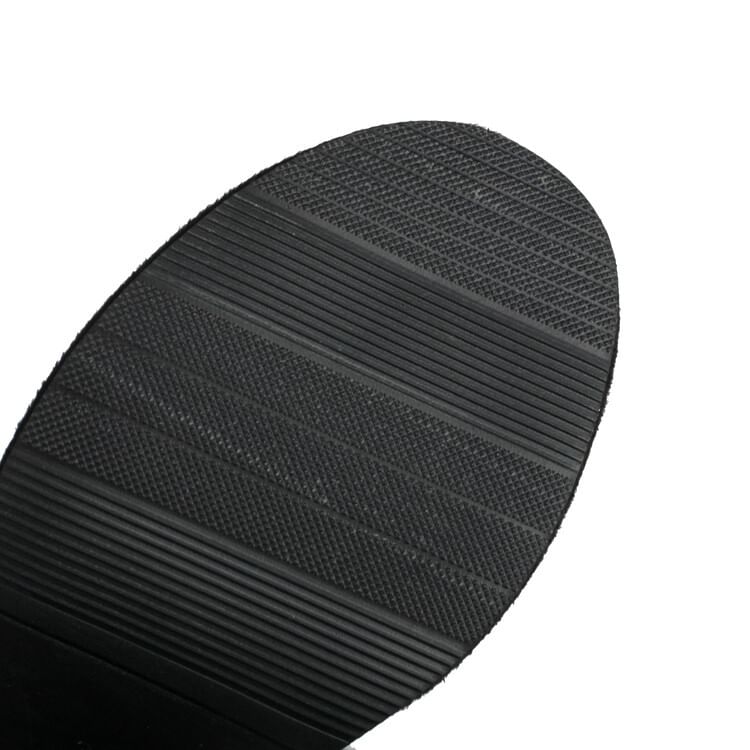 Platform Mid Calf Block Pom Fluffy Heel Panel Boots