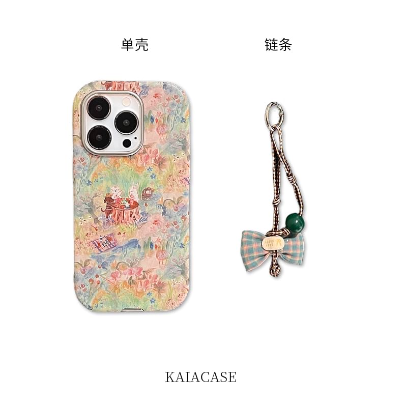 / Phone Strap Rabbit Case Set