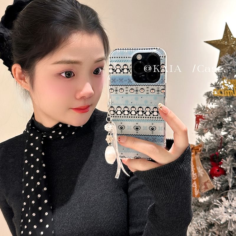 Phone Case / Penguin Charm Set