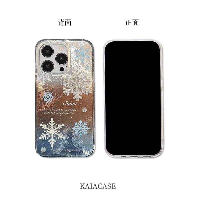 Phone Case Snowflake