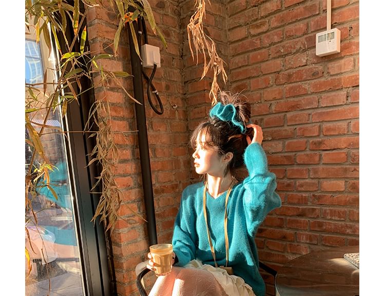 Ruffle Tiered High Rise Plain Skirt Mini A-Line