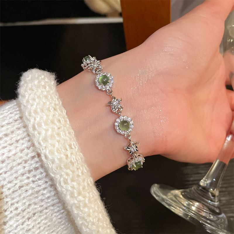 Bracelet CZ Beaded