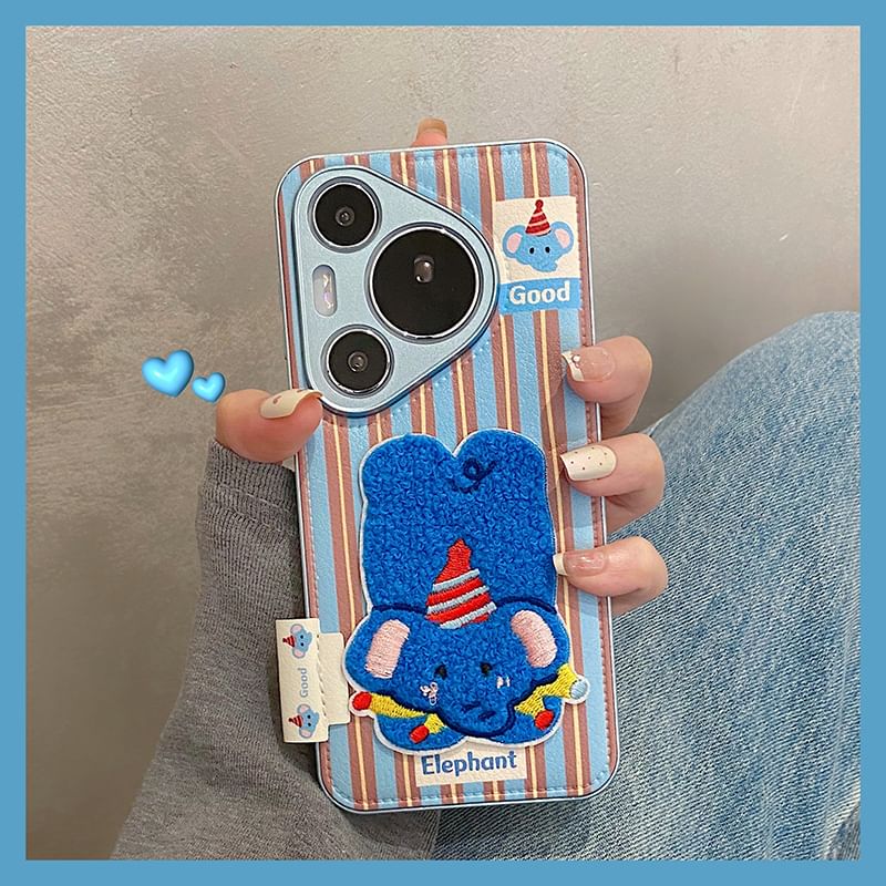Dog Case Embroidered Phone