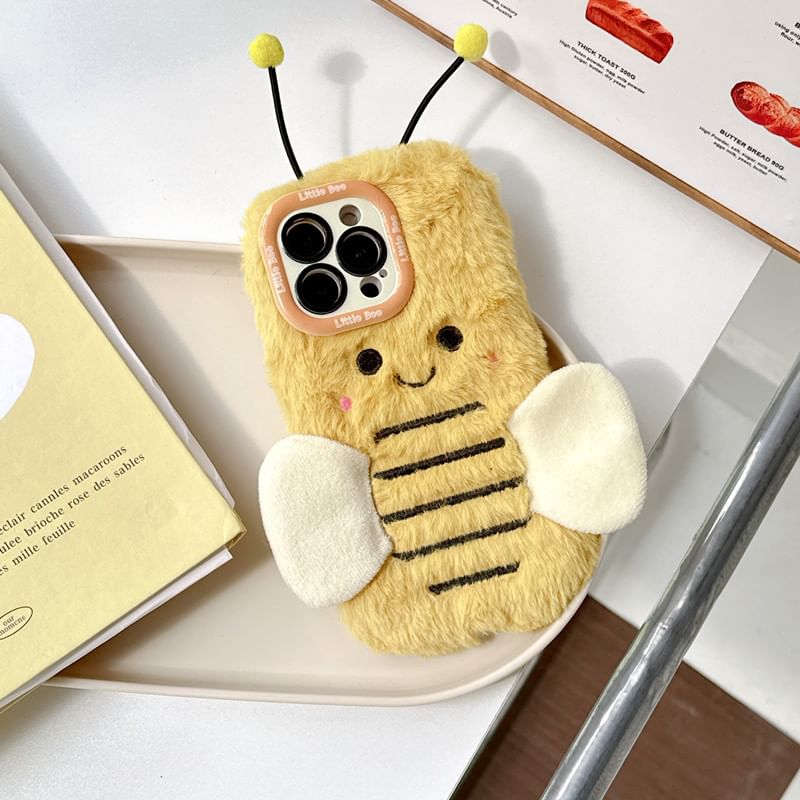 Phone Chenille Bee Case