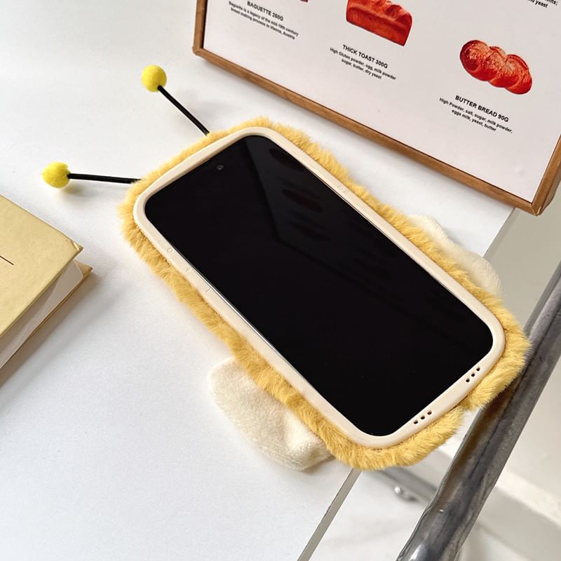 Phone Chenille Bee Case