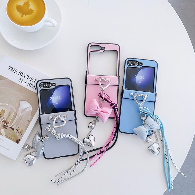 Phone Strap Case Bow