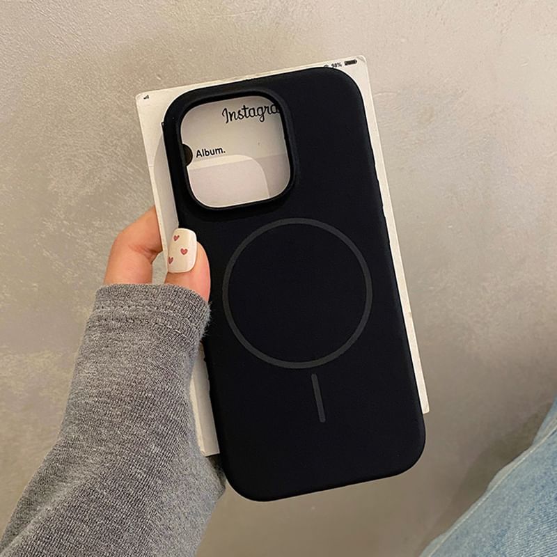 with Plain Phone Case Magnetic (Compatible MagSafe)