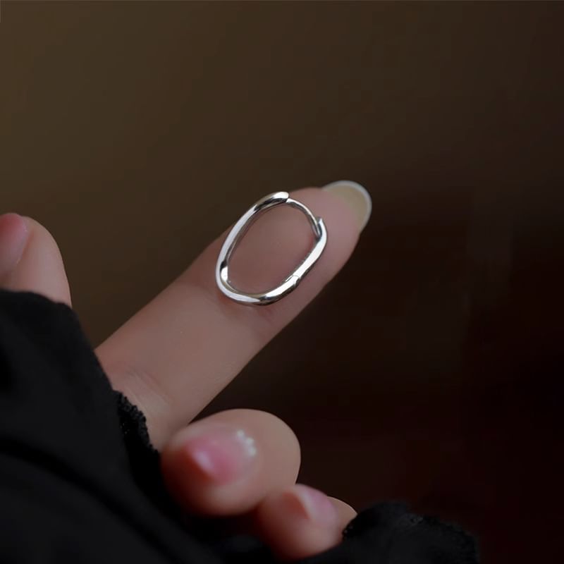 Alloy Hoop Earring Irregular