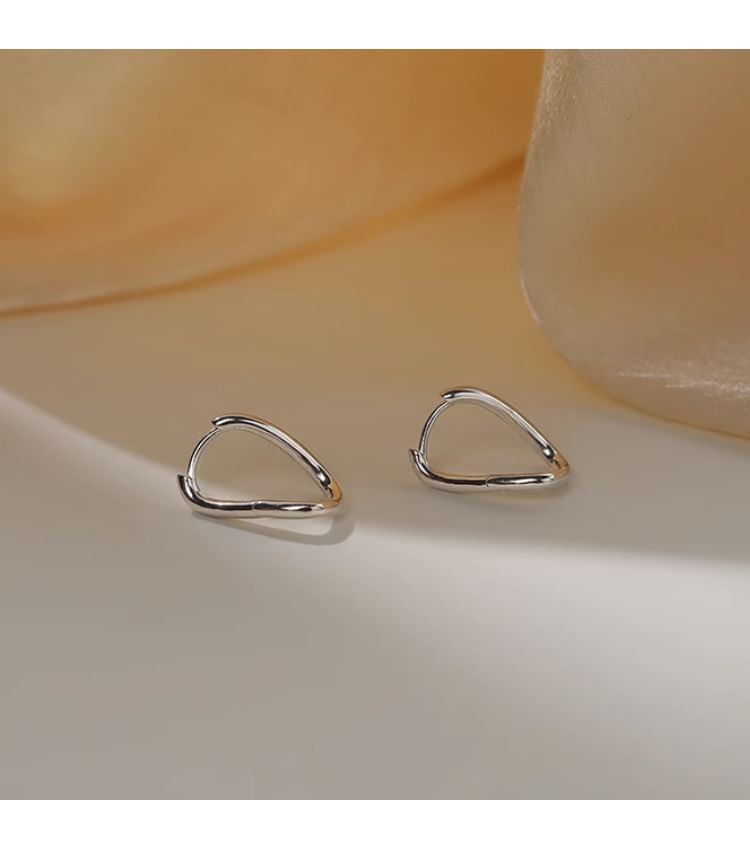 Alloy Hoop Earring Irregular