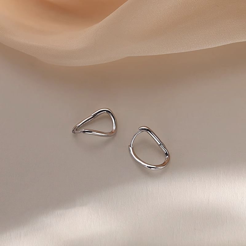 Alloy Hoop Earring Irregular