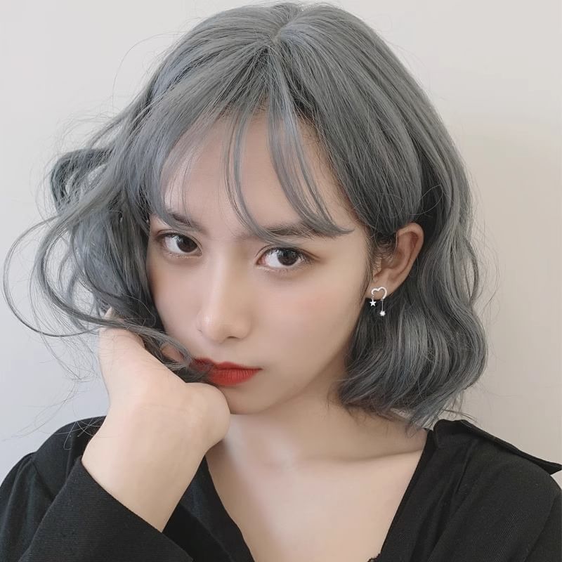 Heart Alloy Drop Star Earring