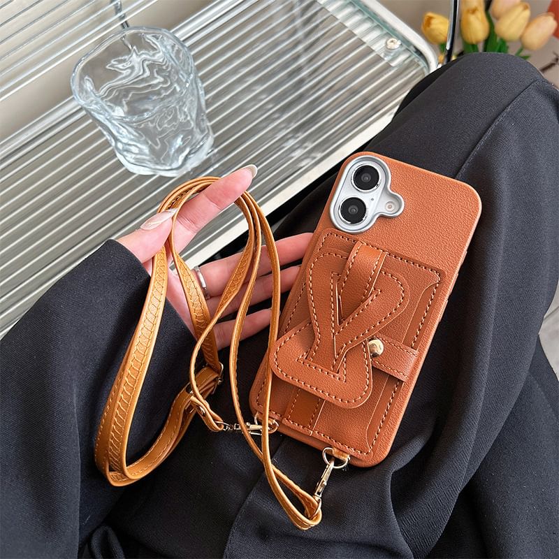 Case Holder Lanyard Phone Card