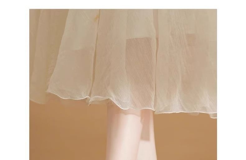 Block Heel Glitter Sandals Bow Pointy