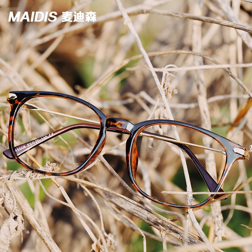 Blocking Light Blue Square Eyeglasses