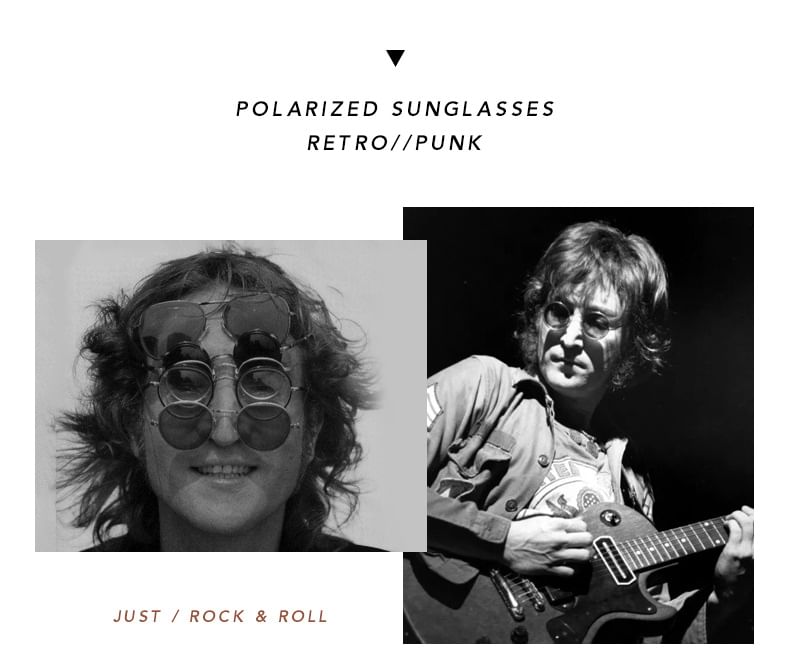 Round Metal Frame Sunglasses