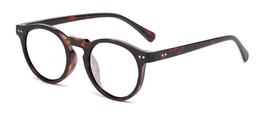 Round Light Blocking Blue Eyeglasses