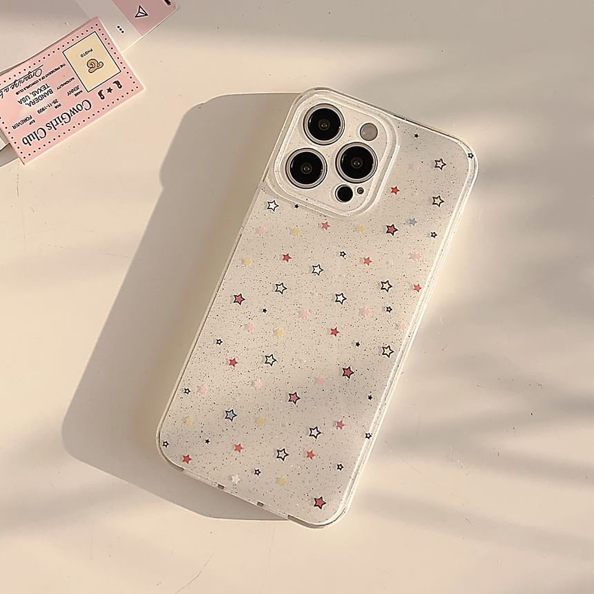 Phone Case Star Glitter