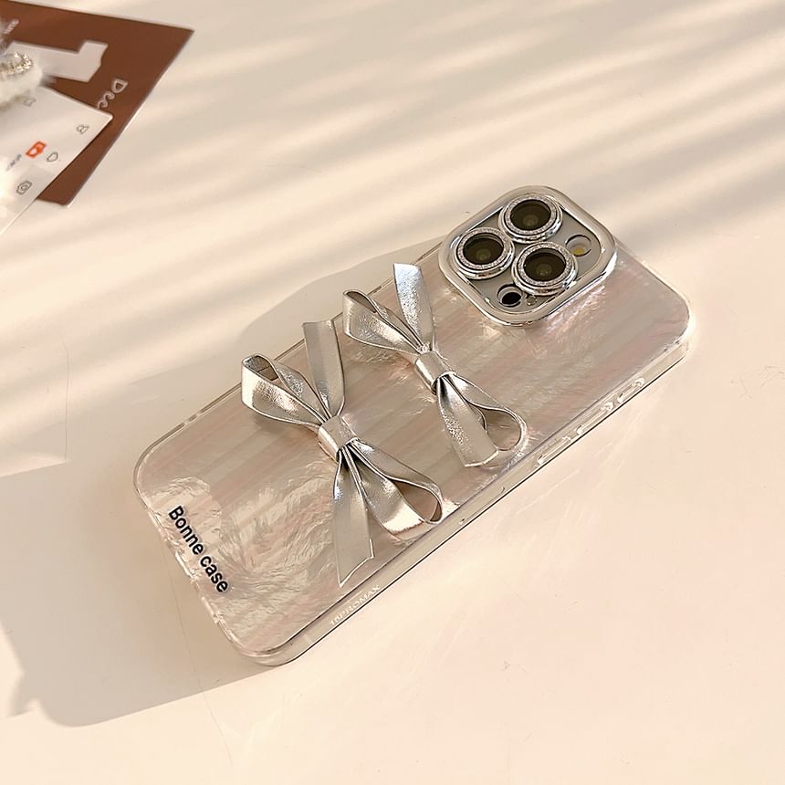 Phone / Case Faux Ribbon Pearl Set Strap