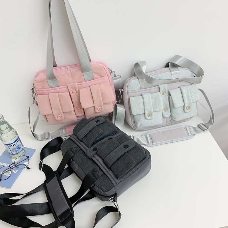 Computer Multi-Pocket Plain Bag