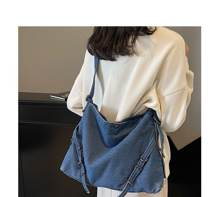 Bag Plain Denim Tote
