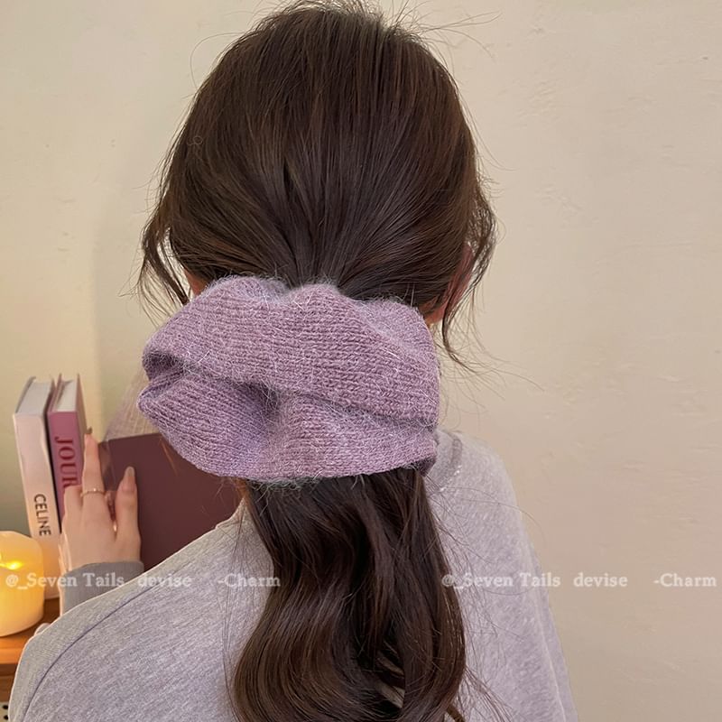 Scrunchie Knit Plain