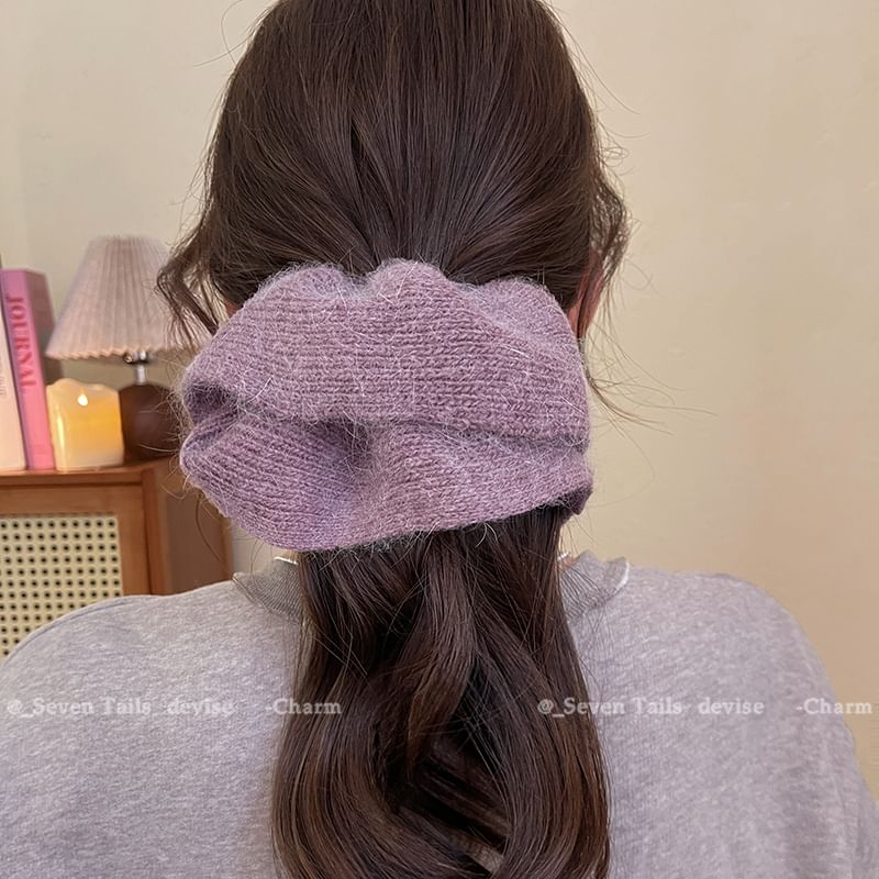 Scrunchie Knit Plain