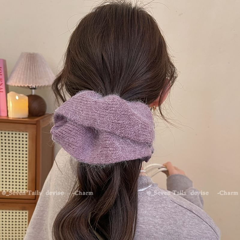 Scrunchie Knit Plain