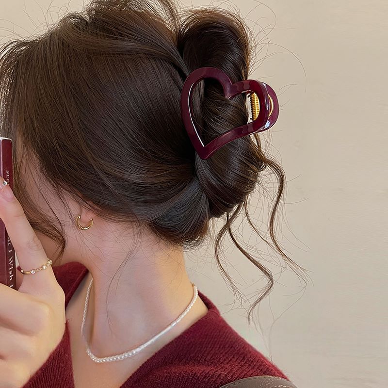 Hair Heart Plain Claw