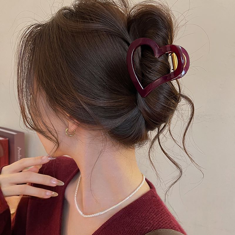 Hair Heart Plain Claw