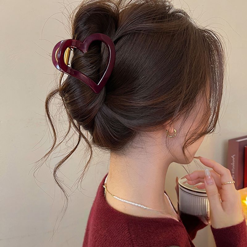 Hair Heart Plain Claw