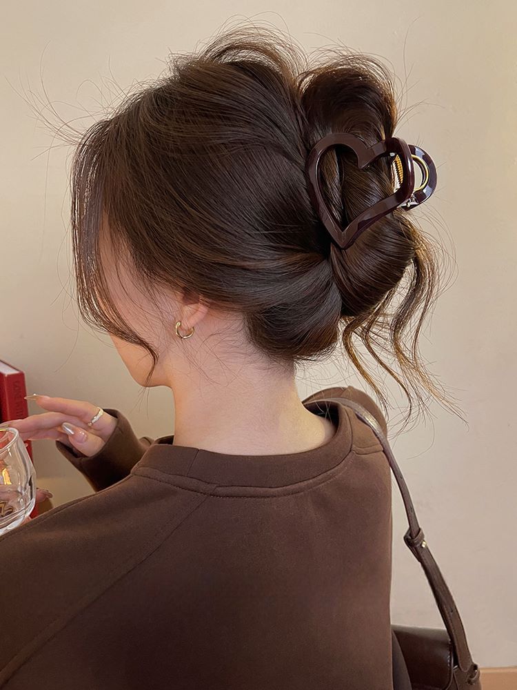 Hair Heart Plain Claw