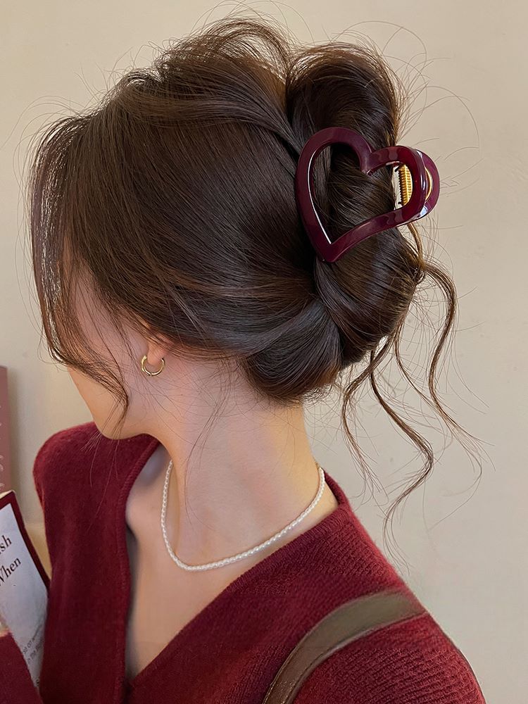 Hair Heart Plain Claw