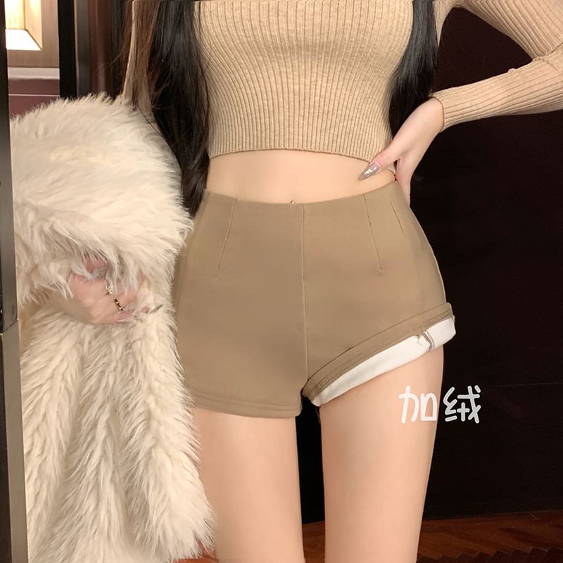 Pants Mid Plain Rise Hot