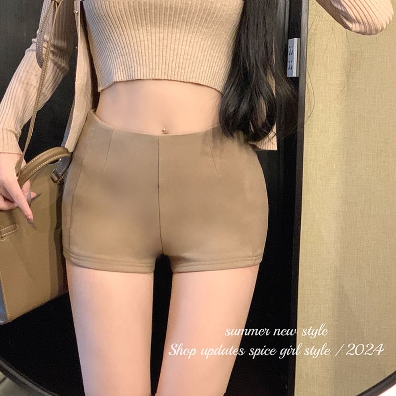 Pants Mid Plain Rise Hot