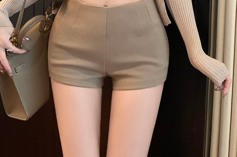 Pants Mid Plain Rise Hot