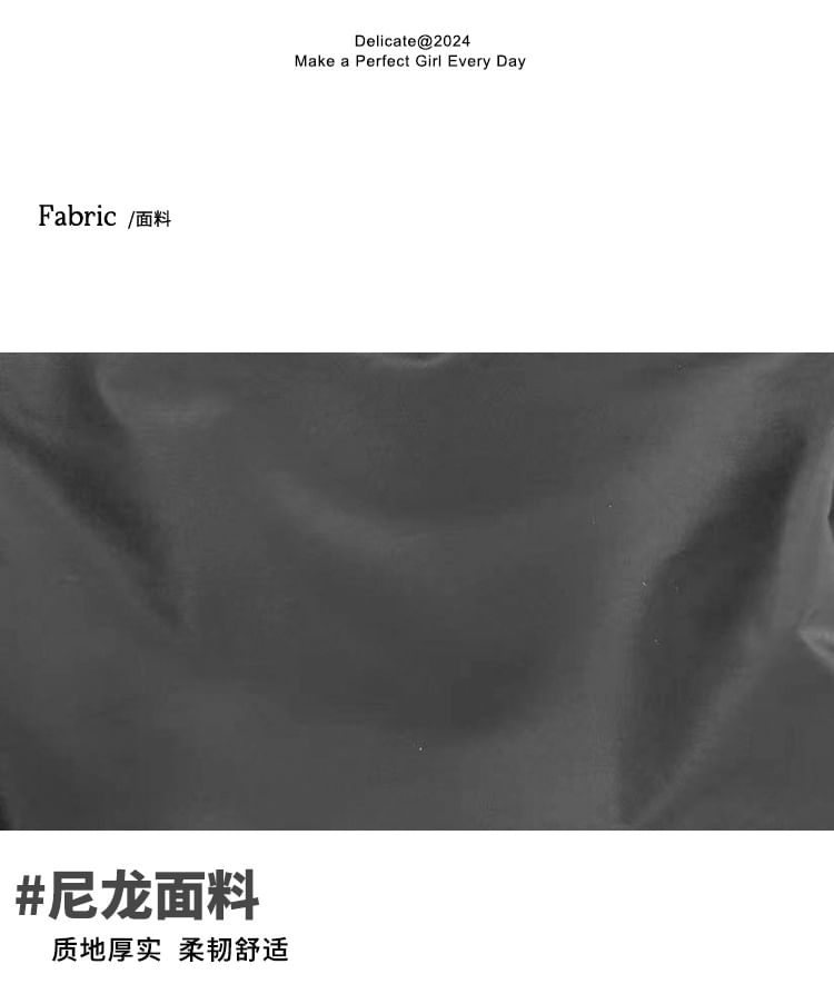 Multi-Pocket Bag Plain Tote