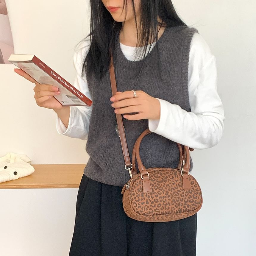 Leopard Bag Shoulder Print
