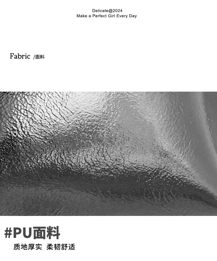 Leather Crossbody Faux Multi-Pocket Bag