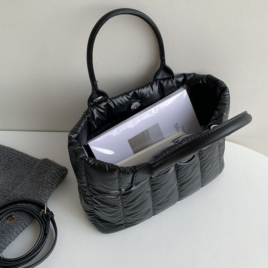 Bag Tote Ribbed Plain