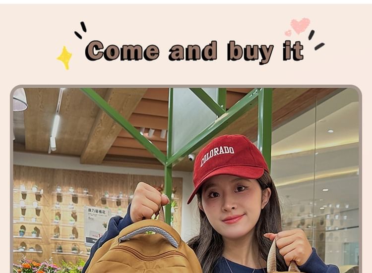 Backpack Nylon Charm Embroidered Laptop Floral Bag Set /